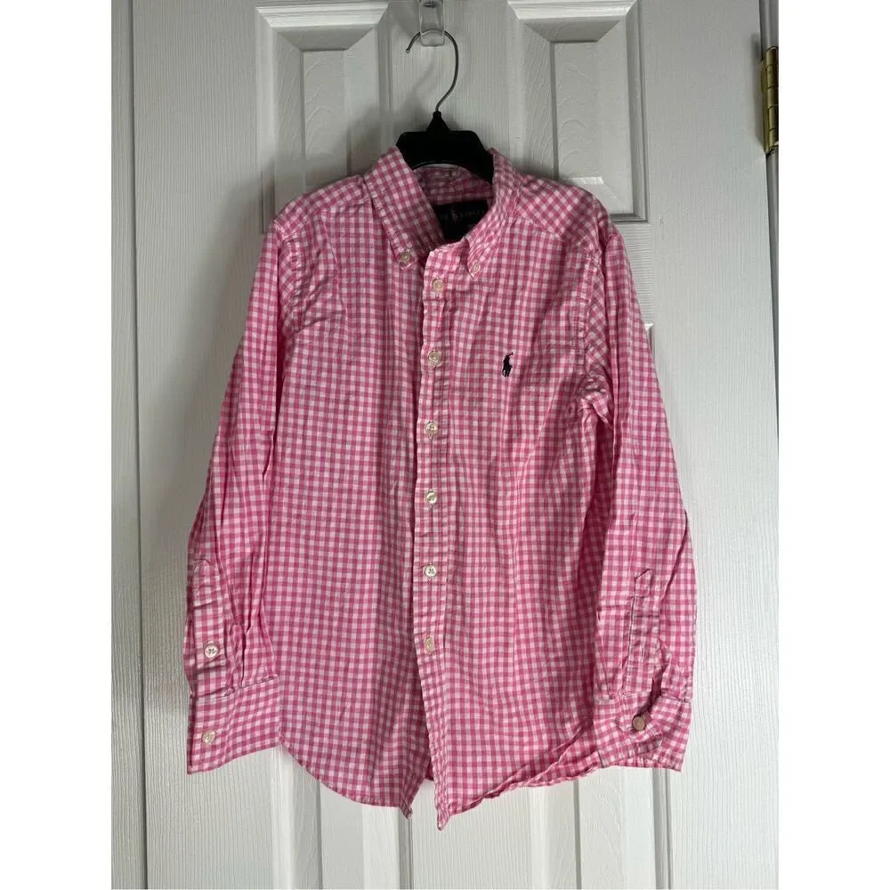 Ralph Lauren Polo Boys Shirt Size 8